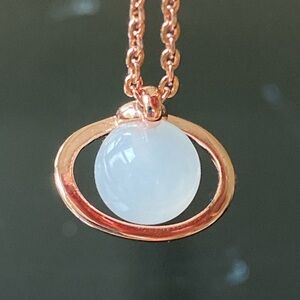 Pura Vida Rose Gold-tone Pendant & Necklace
